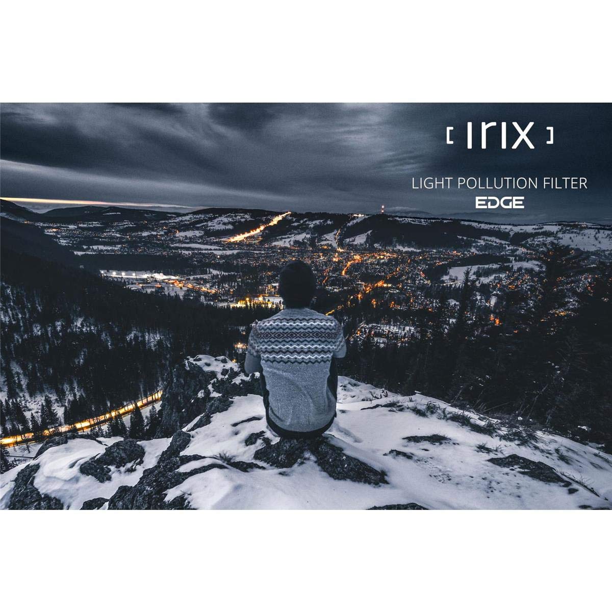 Irix Edge Light Pollution Filter 95mm - Reduce Glare & Enhance Night Sky Photography - Perfect for Astrophotography & Cityscape Shooting