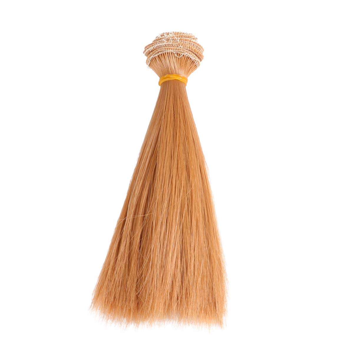COHEALI 5PCS Straight Hair Wigs for Dolls - DIY Doll Hair Replacement for Rerooting, Perfect for American Girl Dolls, Barbie & Blythe - Great for Crafting, Styling & Customizing Dolls
