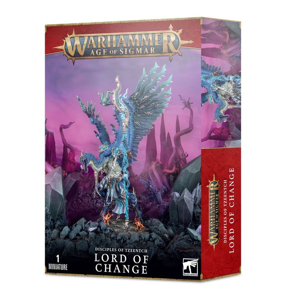Age of Sigmar Disciples of Tzeentch: Lord of Change Chaos Daemon Miniature for Tabletop Wargaming - Perfect for Warhammer Fantasy Battles and Collectors