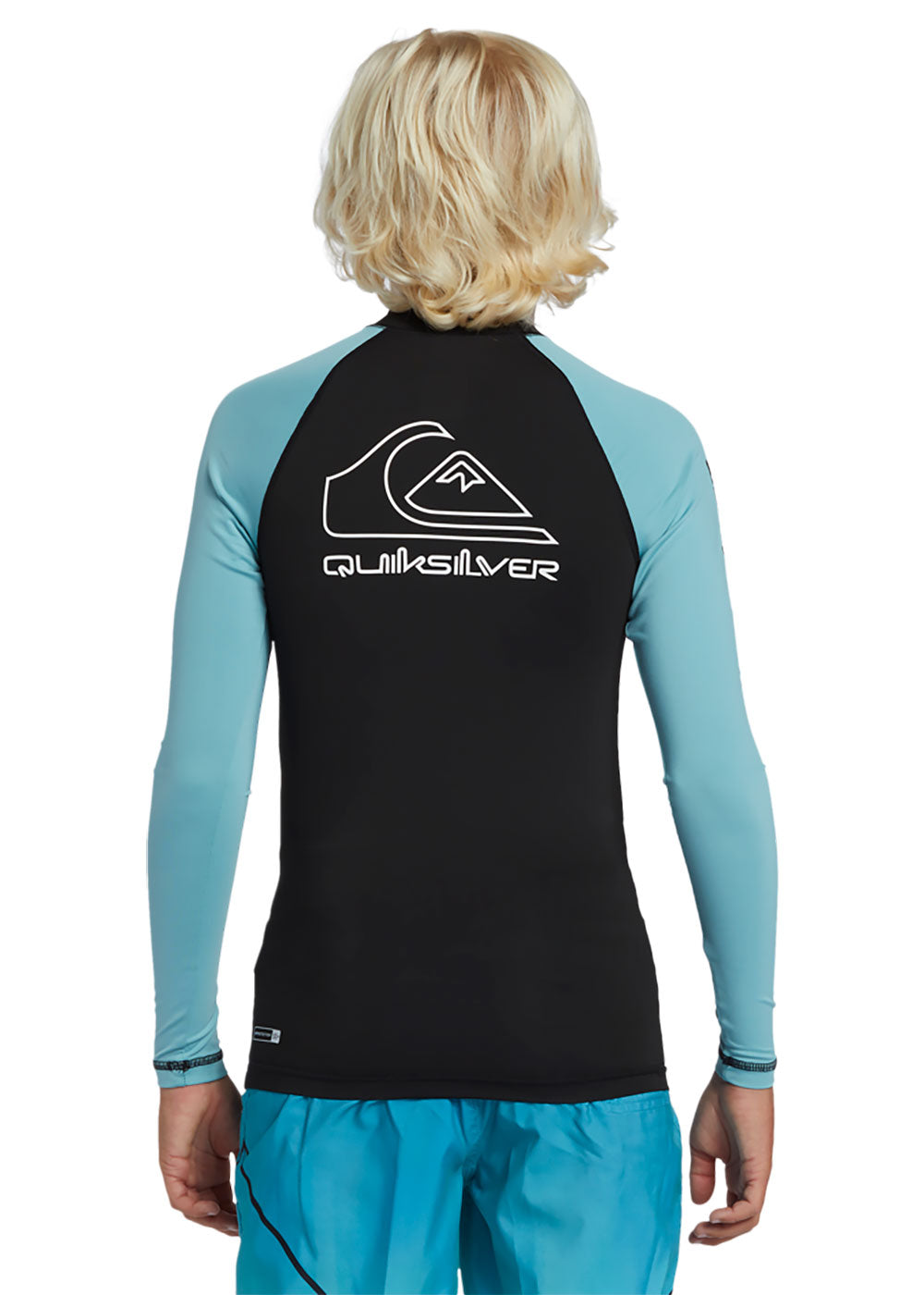 Quiksilver Youth Long Sleeve Rash Guard - UPF 50+ Sun Protection for Kids - Perfect for Surfing, Swimming & Outdoor Activities