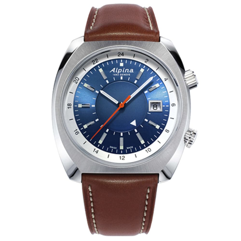 ALPINA STARTIMER PILOT HERITAGE AL 555LNS4H6 Men's Luxury Chronograph Watch - Perfect for Aviation Enthusiasts & Professional Pilots