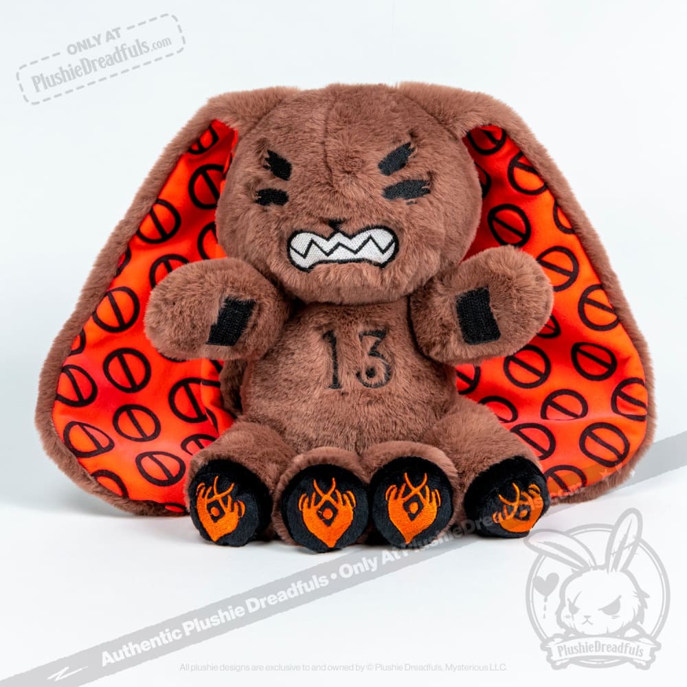 Plushie Dreadfuls Misophonia Rabbit - Soft Stuffed Animal Toy for Anxiety Relief, Sensory Comfort & Emotional Support | Perfect for Kids, Teens & Adults with Sound Sensitivity Disorders
