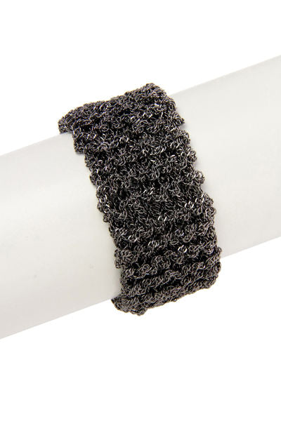 Elegant Crochet Chain Statement Bracelet for Women - Handmade Boho Chic Jewelry - Perfect for Parties, Weddings & Everyday Wear