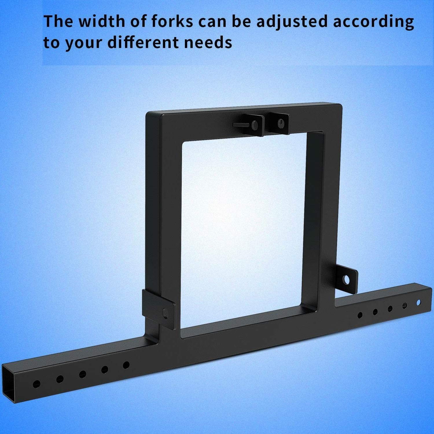 Thaisan7 3 Point Hitch Pallet Forks - Adjustable Tractor Attachments for Heavy Duty Lifting, Farming & Home Improvement - Perfect for Moving Hay Bales, Logs & Farm Supplies