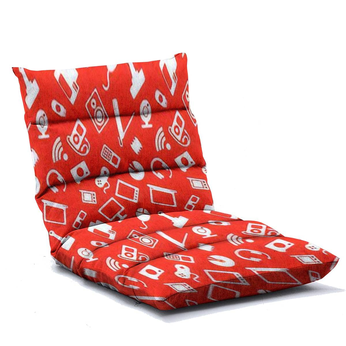 Adjustable Memory Foam Floor Lounger Chair - 6-Position Folding Sofa with Ergonomic Support for Reading, Gaming & Relaxing | Perfect for Kids & Adults | Home Office, Bedroom & Living Room Comfort