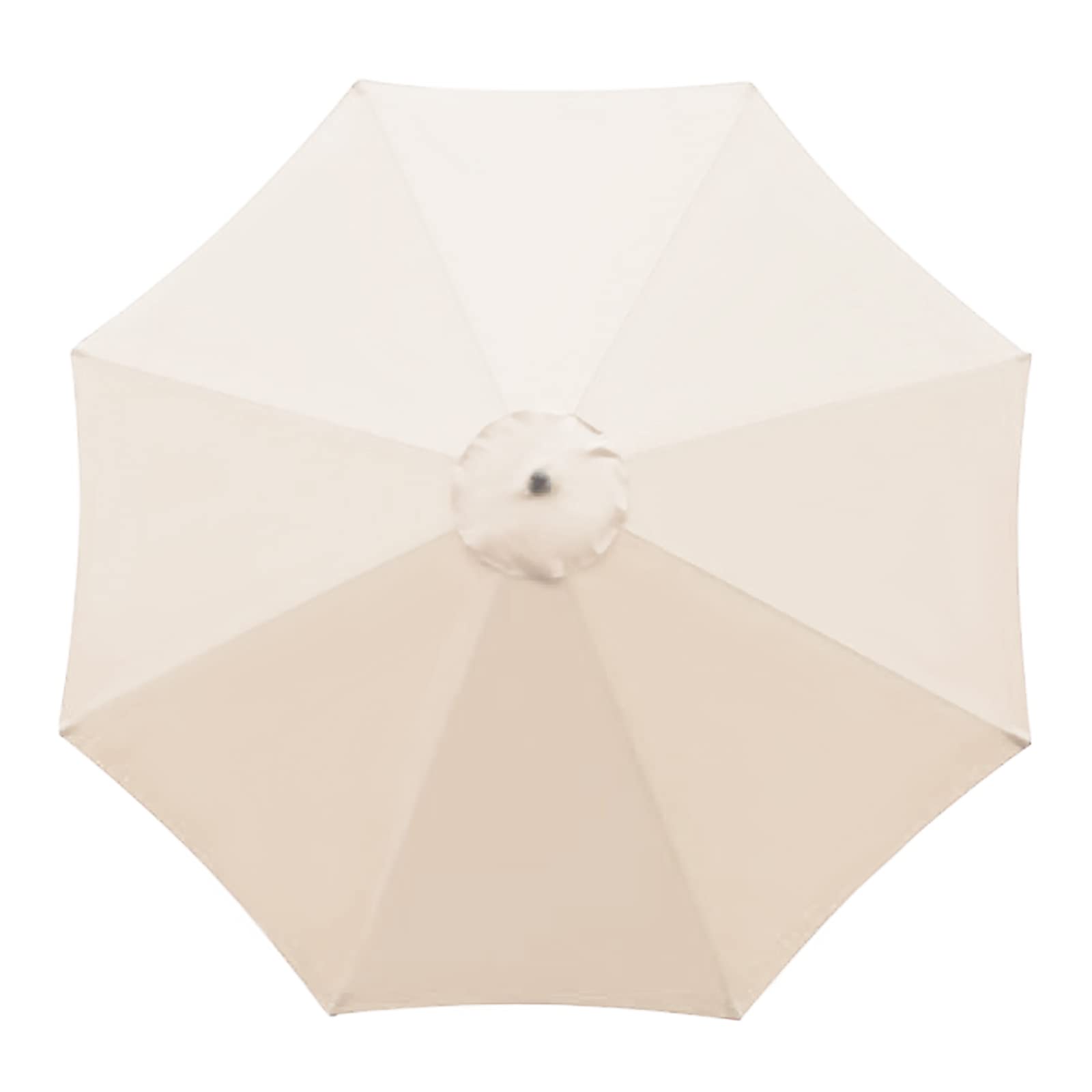 Flueyer 10Ft 8 Ribs Replacement Canopy for Offset Cantilever Patio Umbrella - Double Layer Durable Outdoor Market Umbrella Cover (Canopy Only) - Perfect for Poolside, Backyard, Garden, and Patio Shade