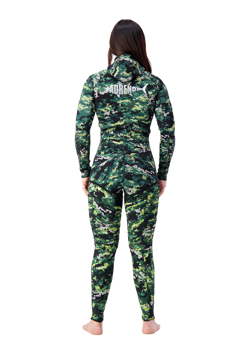 Adreno Invisi Skin 5mm Neoprene Wetsuit with Gloves and Socks Set - Full Body Thermal Protection for Scuba Diving, Snorkeling & Water Sports