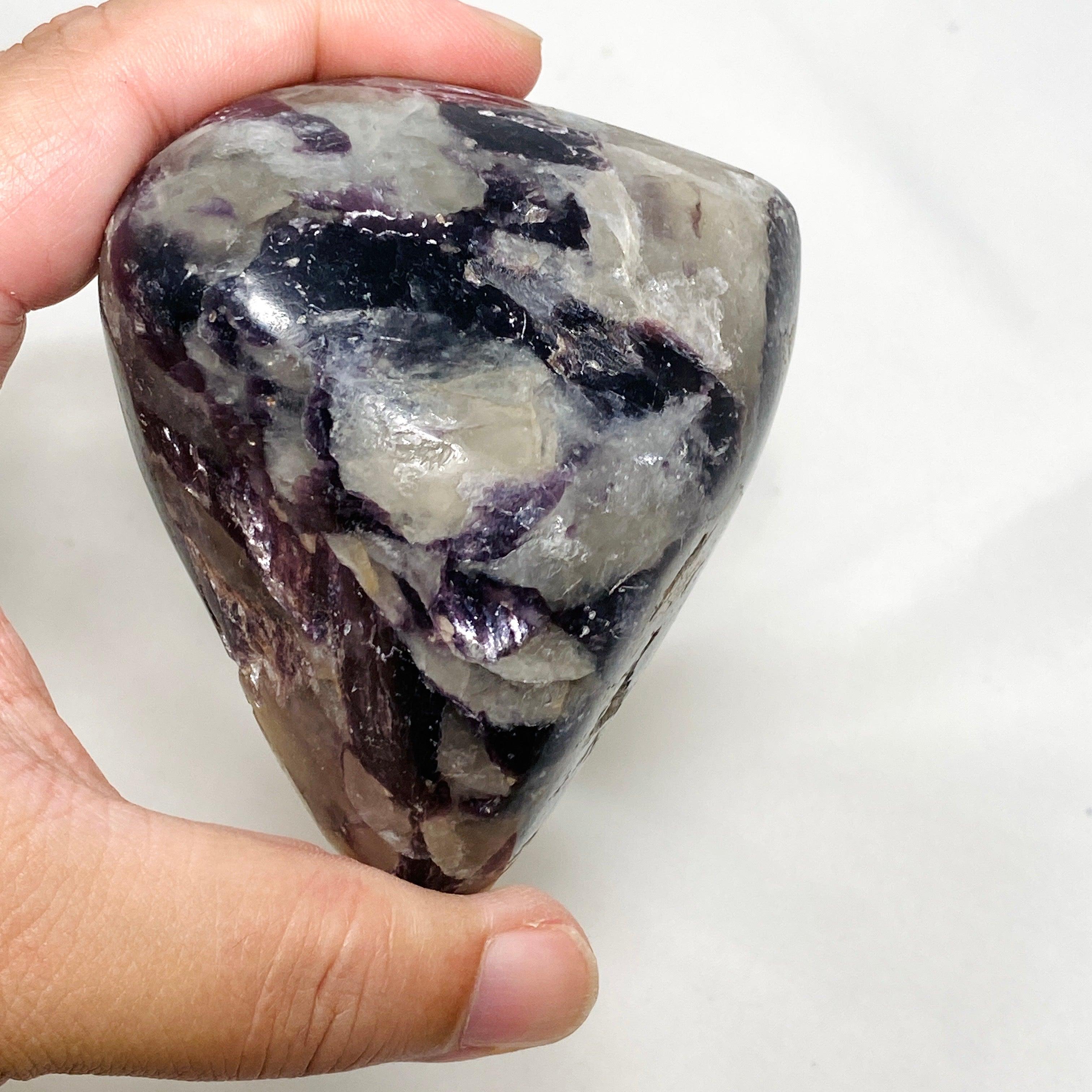 Silver Leaf Lepidolite CR3648 - Natural Healing Crystal for Stress Relief & Emotional Balance | Perfect for Meditation, Home Decor & Jewelry Making