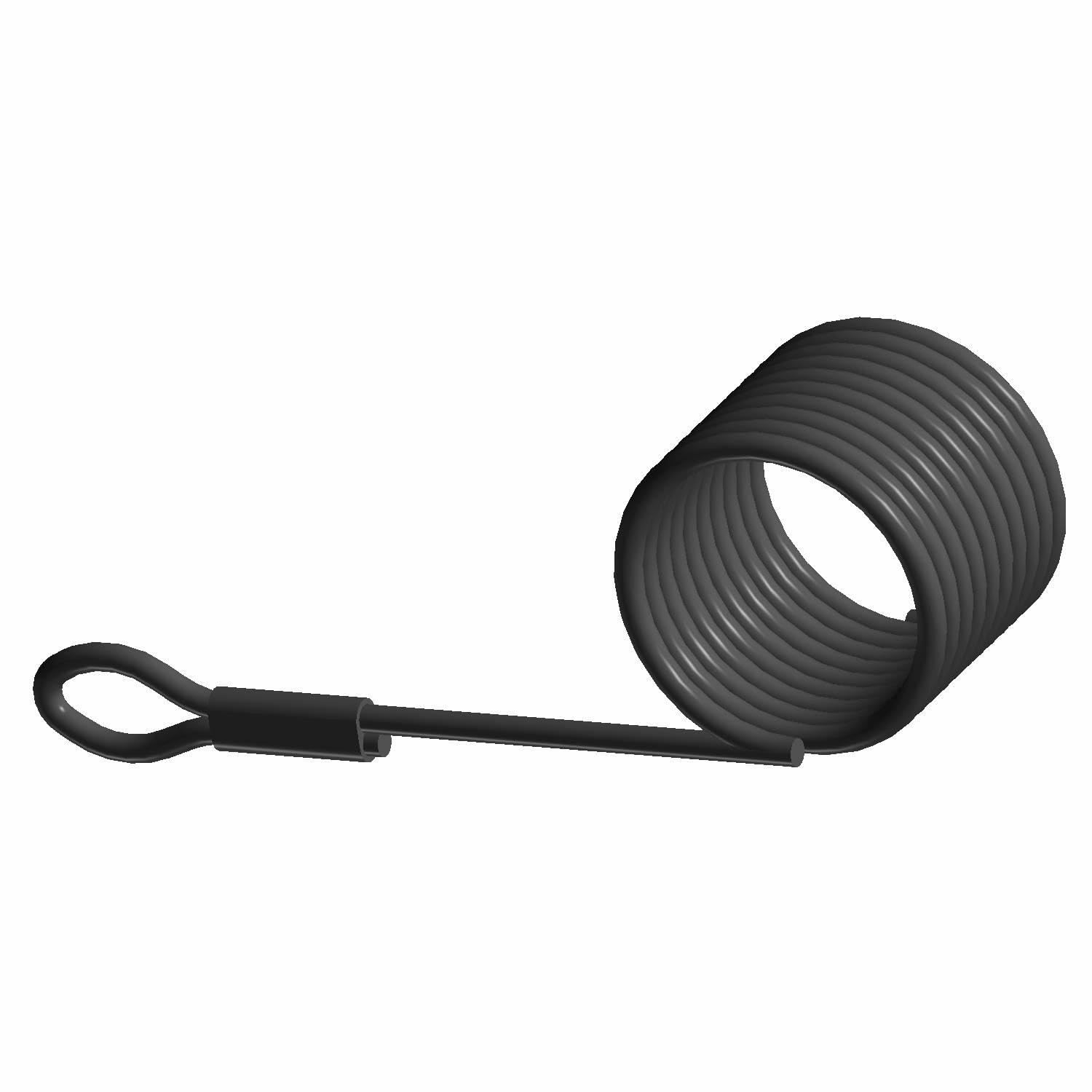 Polaris Ranger 4,500 lb Synthetic Winch Rope - Heavy Duty Recovery Cable for Off-Road Vehicles & ATVs - Perfect for Trail Riding, Towing, and Emergency Recovery