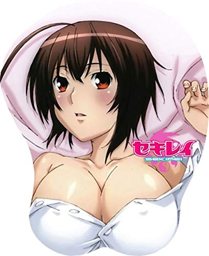 Sekirei Anime Musubi Gaming Mouse Pad - Non-Slip Rubber Base, Smooth Surface for PC & Laptop - Perfect for Office, Gaming & Anime Fans
