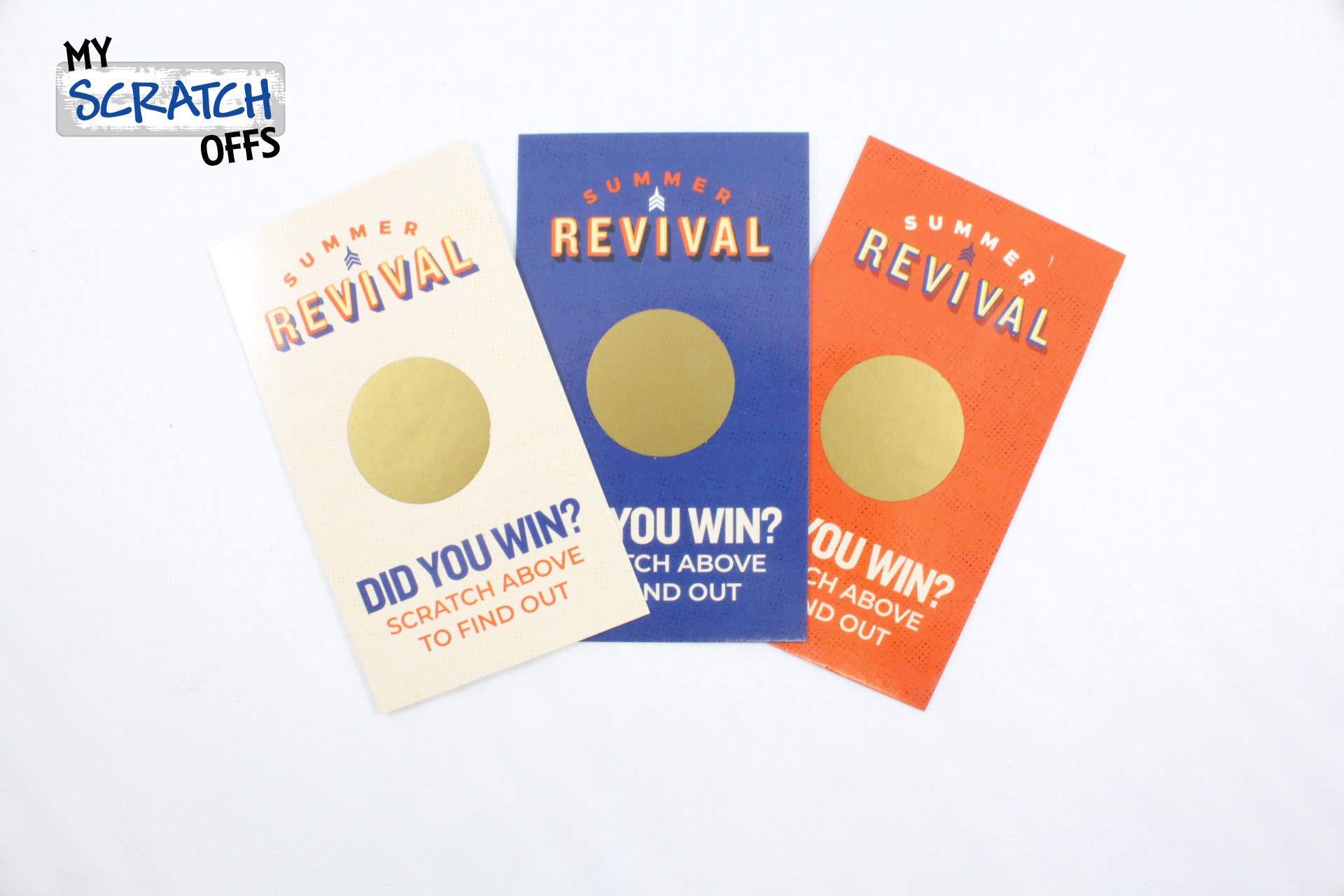 2500 Gold Scratch Off Stickers 1 Inch Round Labels - DIY Lottery Tickets, Teacher Rewards, Business Promo Codes & Secret Messages - Perfect for Classroom Prizes, Marketing Giveaways & Fun Party Games