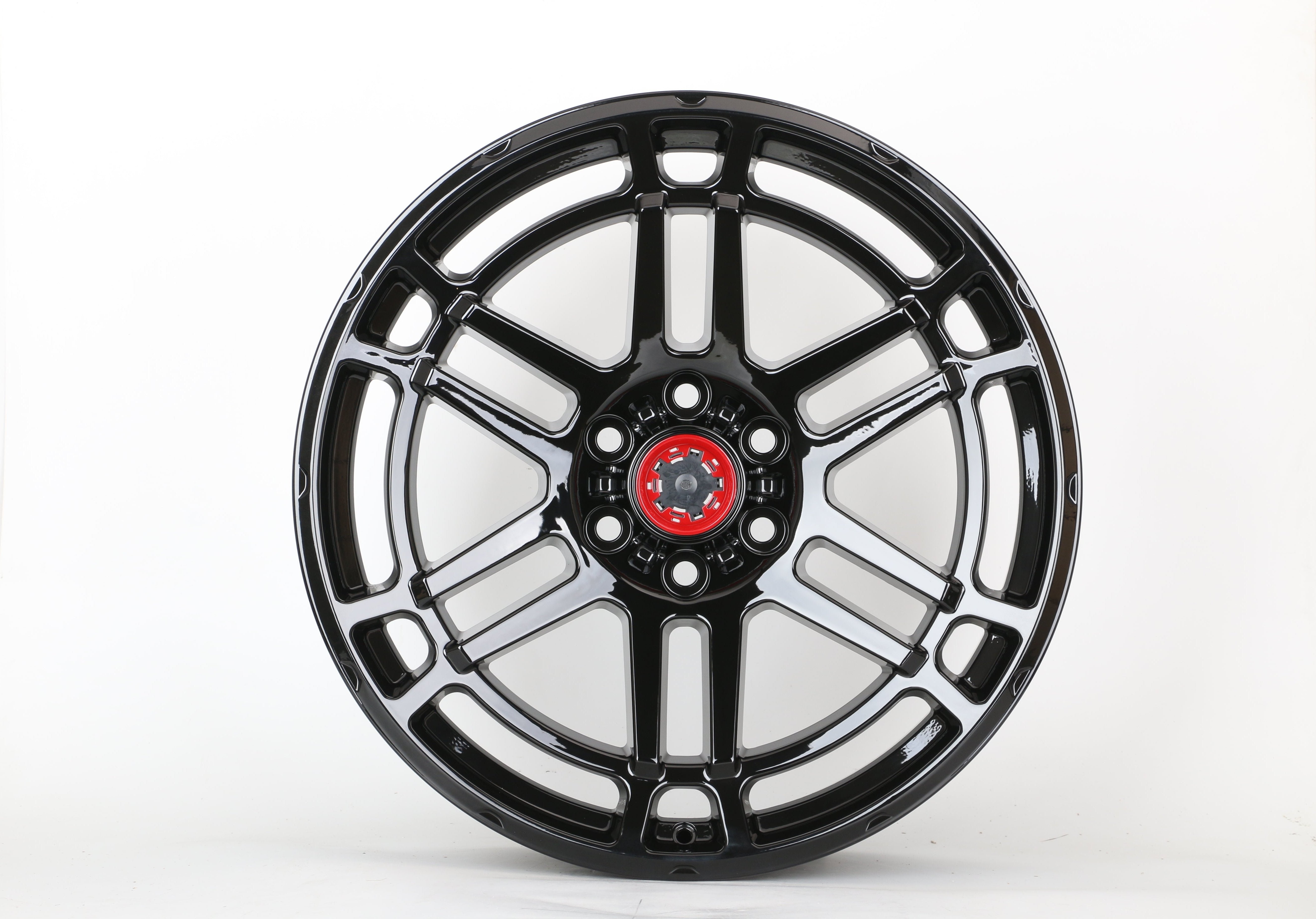 16-Inch Black Pro Style Wheels for Toyota Tacoma, 4Runner & FJ Cruiser - Off-Road & Street Performance Alloy Rims
