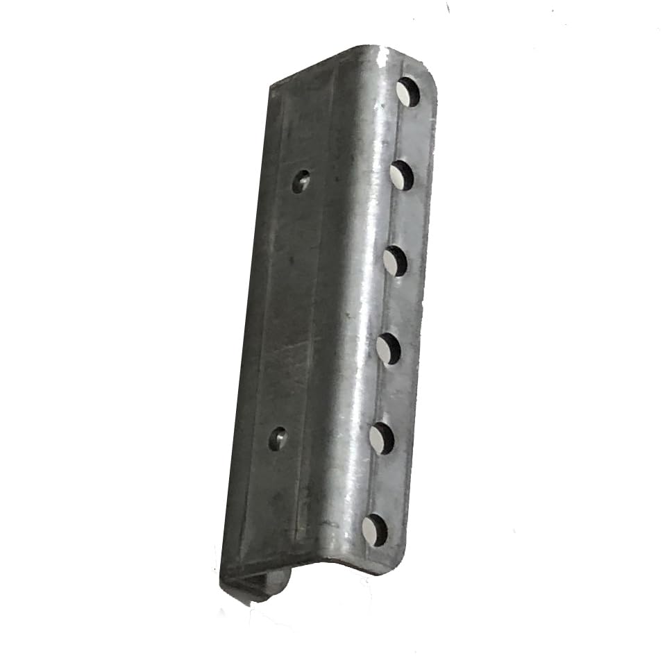 Shocker Hitch Vertical Channel Weld-On Tongue Adapter for Trailer A-Frames - Heavy Duty 20,000 lbs GTW Capacity - 2 Sides, Base & Vertical Channel Components - Perfect for Towing Equipment, Utility Trailers & Off-Road Applications