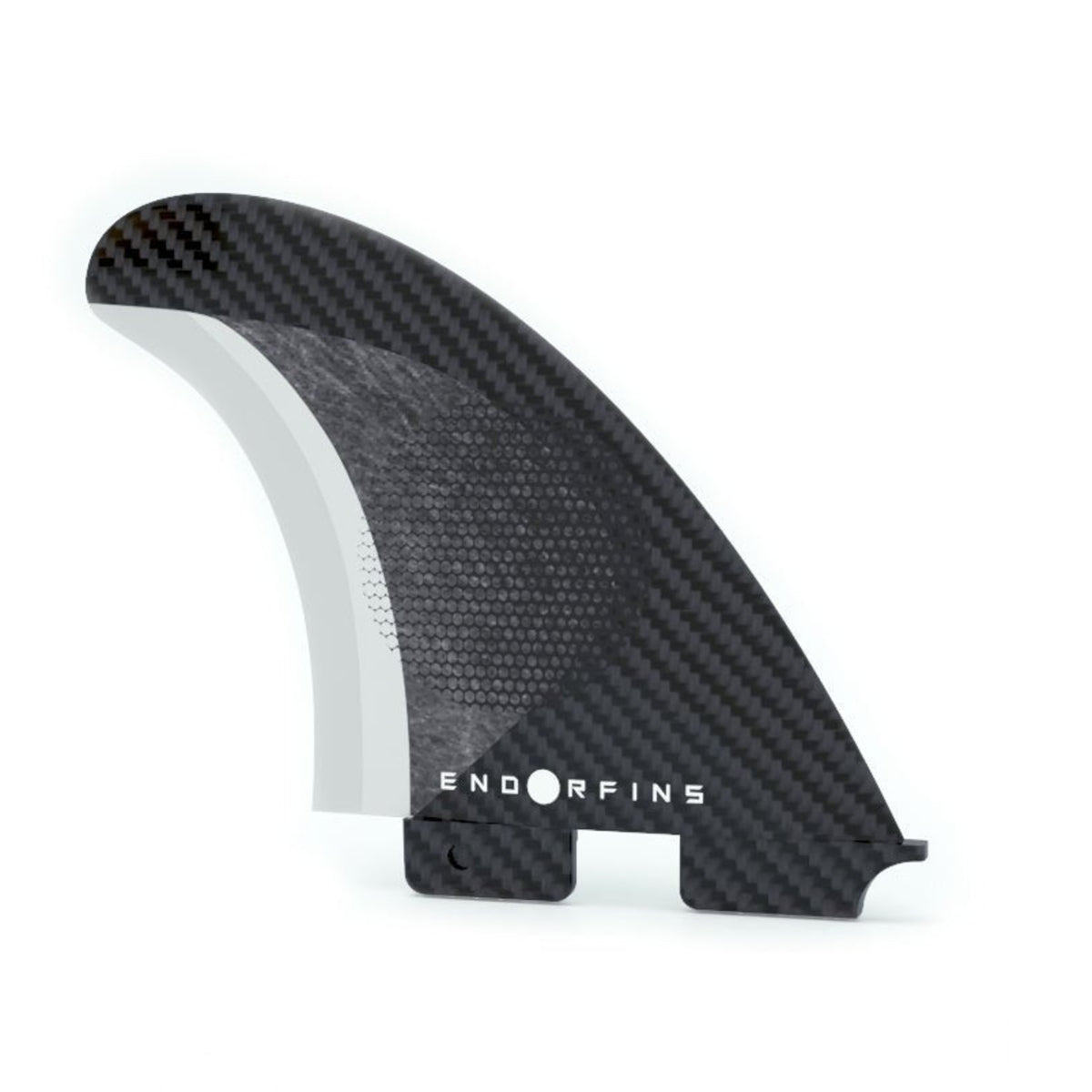 Endorfins Thruster Slater KS1 3 Fin Large Surfboard Fins - Black/Black - FCS2 Compatible for Enhanced Surfing Performance | Perfect for Shortboards and Performance Surfing