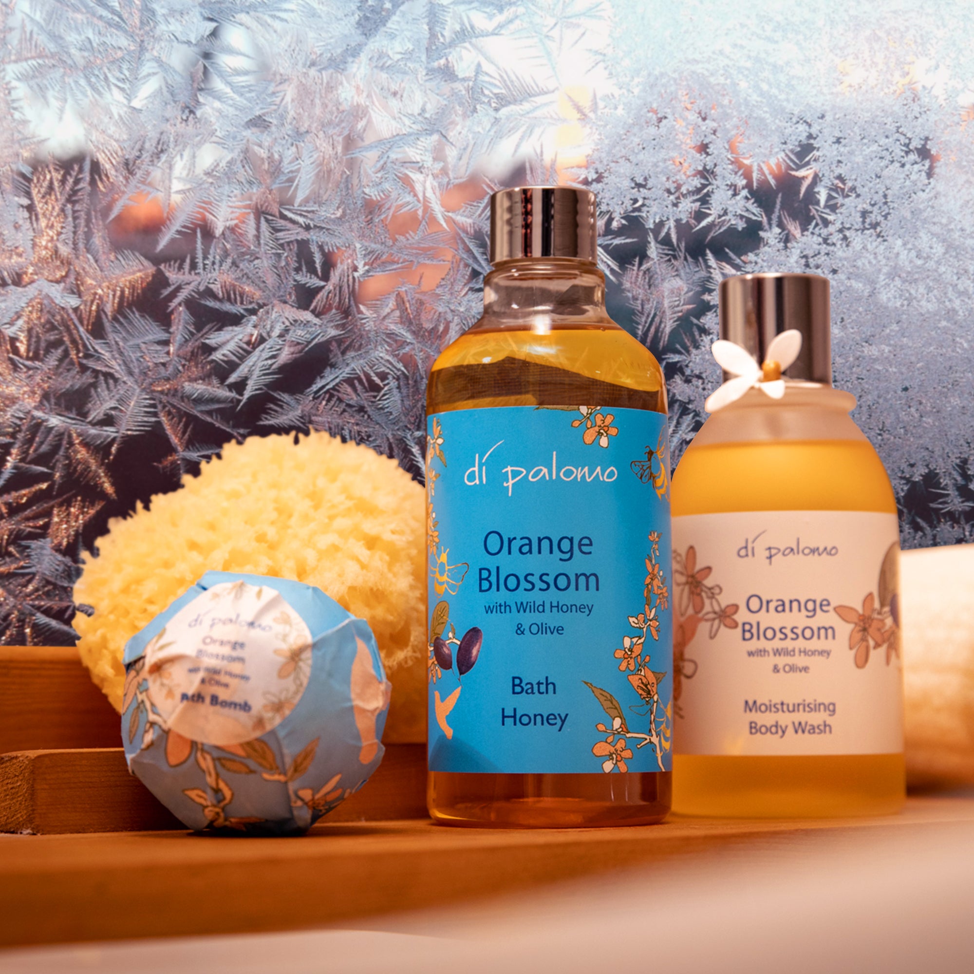 Di Palomo Orange Blossom Body Wash 240ml - Refreshing Citrus Scent for Daily Shower & Spa-Like Experience at Home