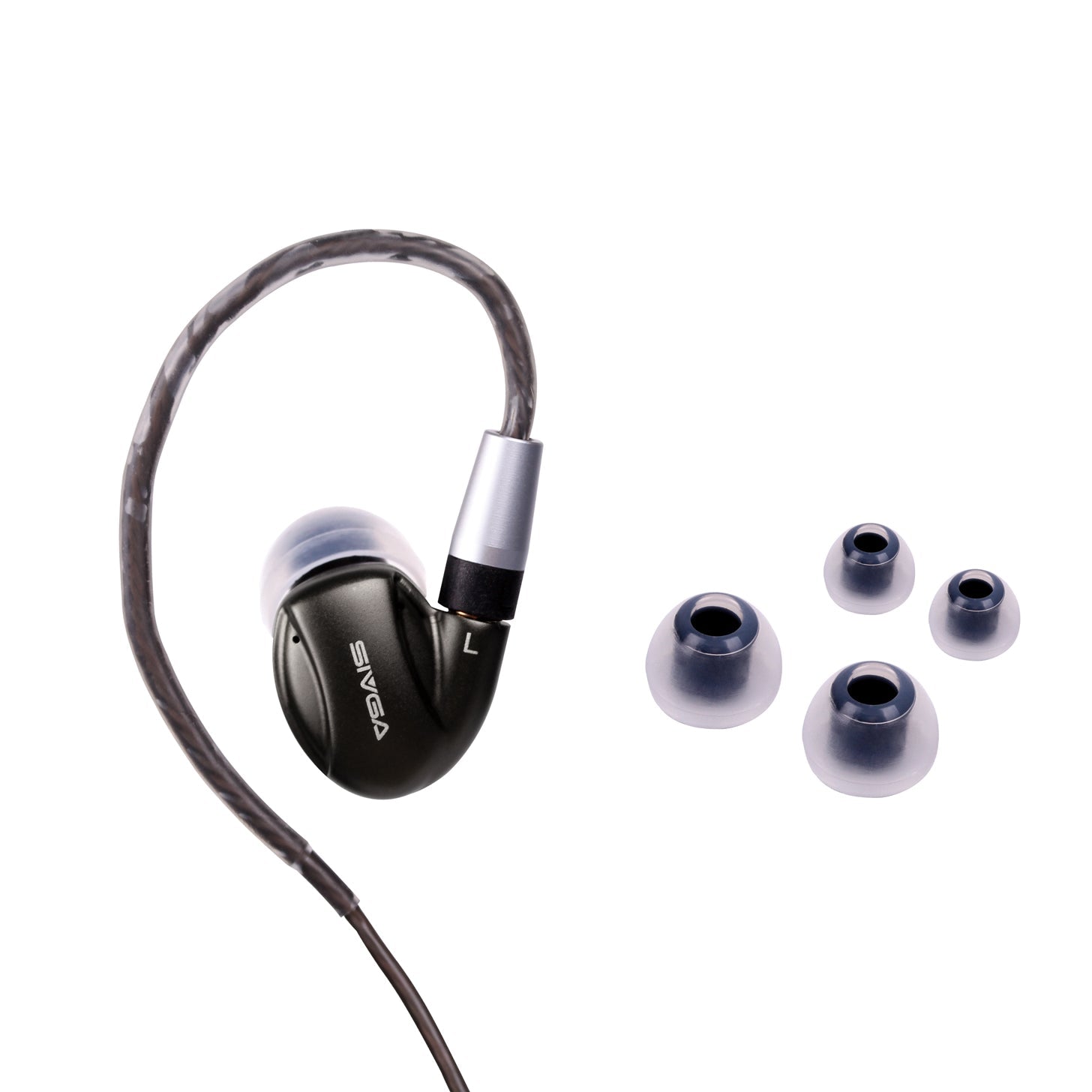 Sivga SM002 High-Fidelity In-Ear Headphones (Open Box) - Perfect for Audiophiles, Commuting & Workouts