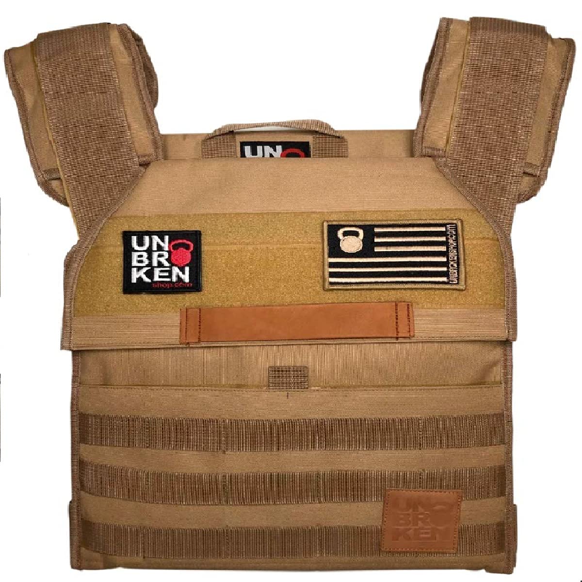 Dresmannst WOD Weight Vest with Sand Plates - Ergonomic & Durable Weighted Vest for CrossFit, Running, Strength Training - Adjustable for Men & Women - Perfect for Gym Workouts, Outdoor Fitness & Military Training (Blue Camo)