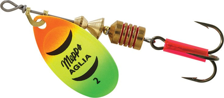 Mepps Aglia Inline Fishing Spinners - Premium Metal Spinnerbaits for Trout, Bass & Walleye - Perfect for Freshwater & Saltwater Fishing Trips