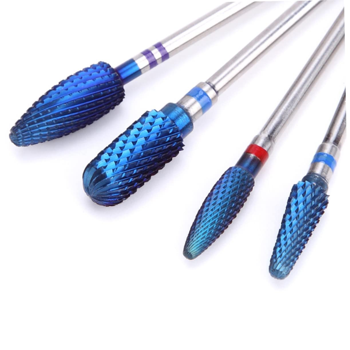 Tungsten Steel Nail Drill Bits Set - Professional Manicure Tools for Nail Art & Salon Use