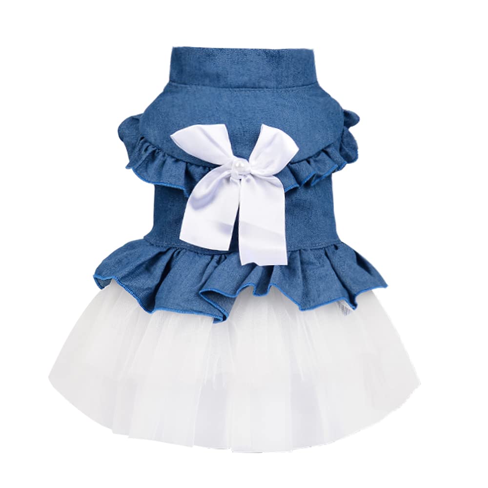 Summer Dog Dresses for Small Dogs - Cute Puppy Clothes & Pet Outfits for Small Dog Girls | Perfect for Outdoor Walks, Parties & Photo Shoots