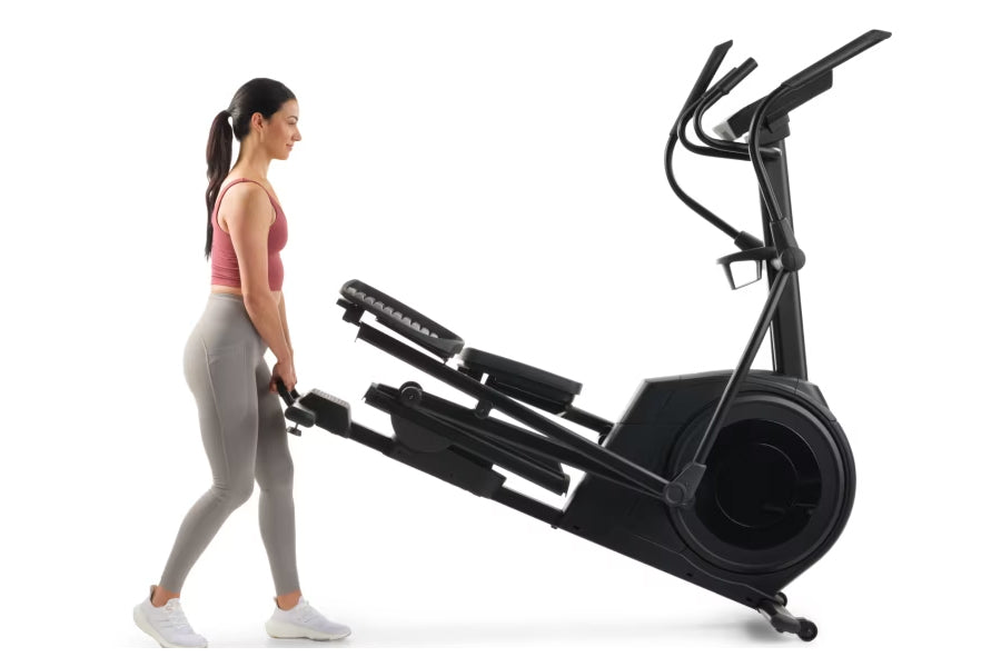 NordicTrack AirGlide 7i Elliptical Machine - Low Impact Cardio Workout Equipment for Home Gym | Perfect for Small Spaces & Full-Body Training | Summer Sale Discount