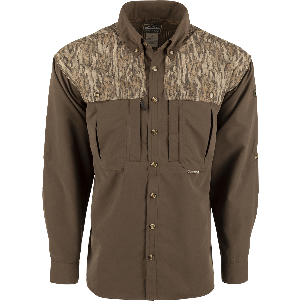 EST Camo Wingshooter's Long Sleeve Shirt - Hunting & Outdoor Apparel for Men - Perfect for Duck Hunting, Turkey Hunting & Field Sports