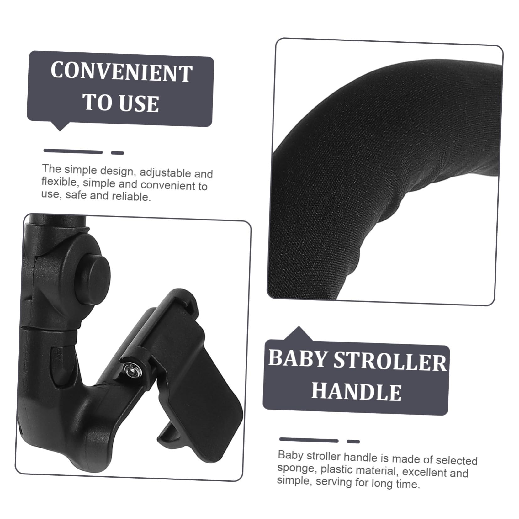 DOITOOL Universal Stroller Armrest - 5 Pack Baby Stroller Accessories for Toddler Push Car, Perfect for Walking, Shopping & Traveling with Your Baby