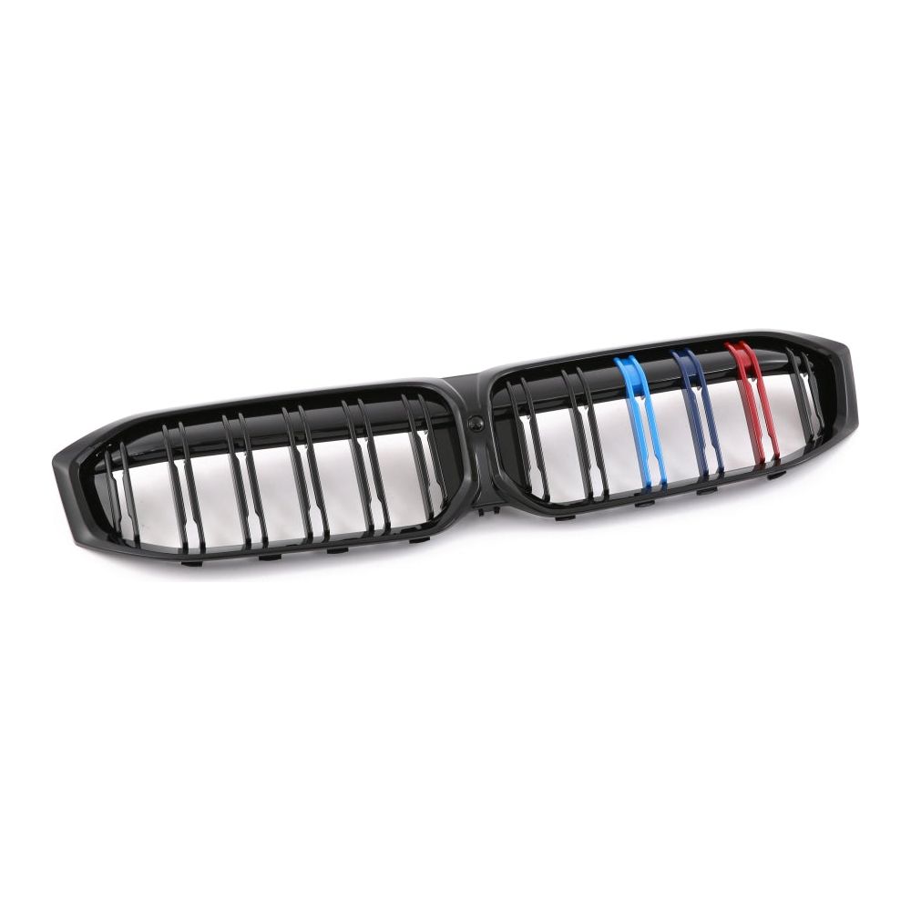2023 BMW 3 Series G20 LCI Gloss Black Dual Slat Kidney Grilles - Front Bumper Replacement Upgrade for Enhanced Sporty Look | Perfect for Car Enthusiasts & Custom Builds