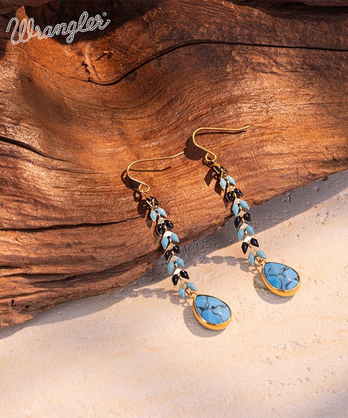 Wrangler Demeter’s Tear Necklace and Earrings Set - Sterling Silver Greek Goddess Jewelry for Women, Perfect for Weddings, Parties & Special Occasions