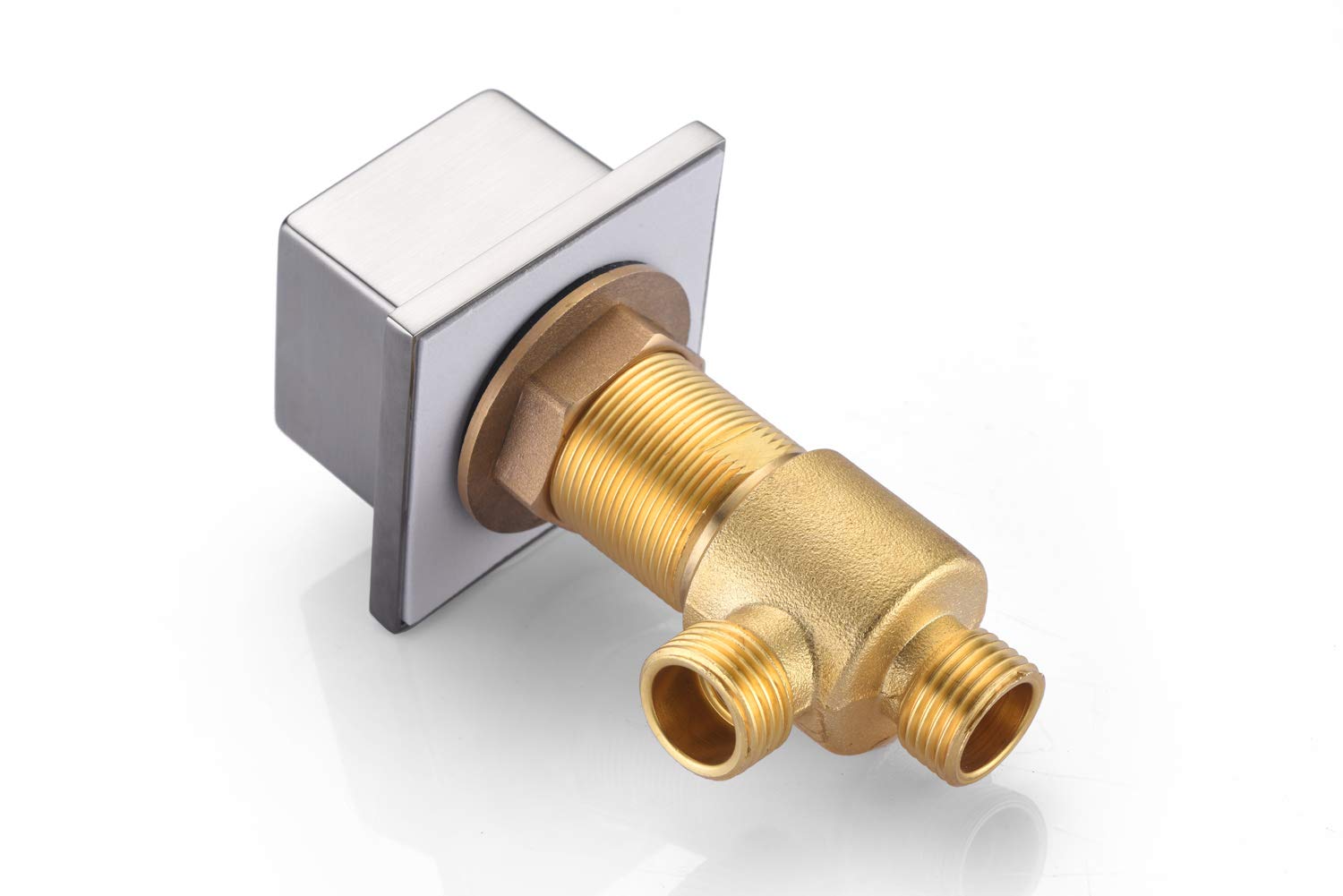 Premium Roman Tub Faucet Brushed Nickel - High Flow Waterfall Spout with Valve & Trim Set | Perfect for Luxury Bathrooms & Spa Retreats