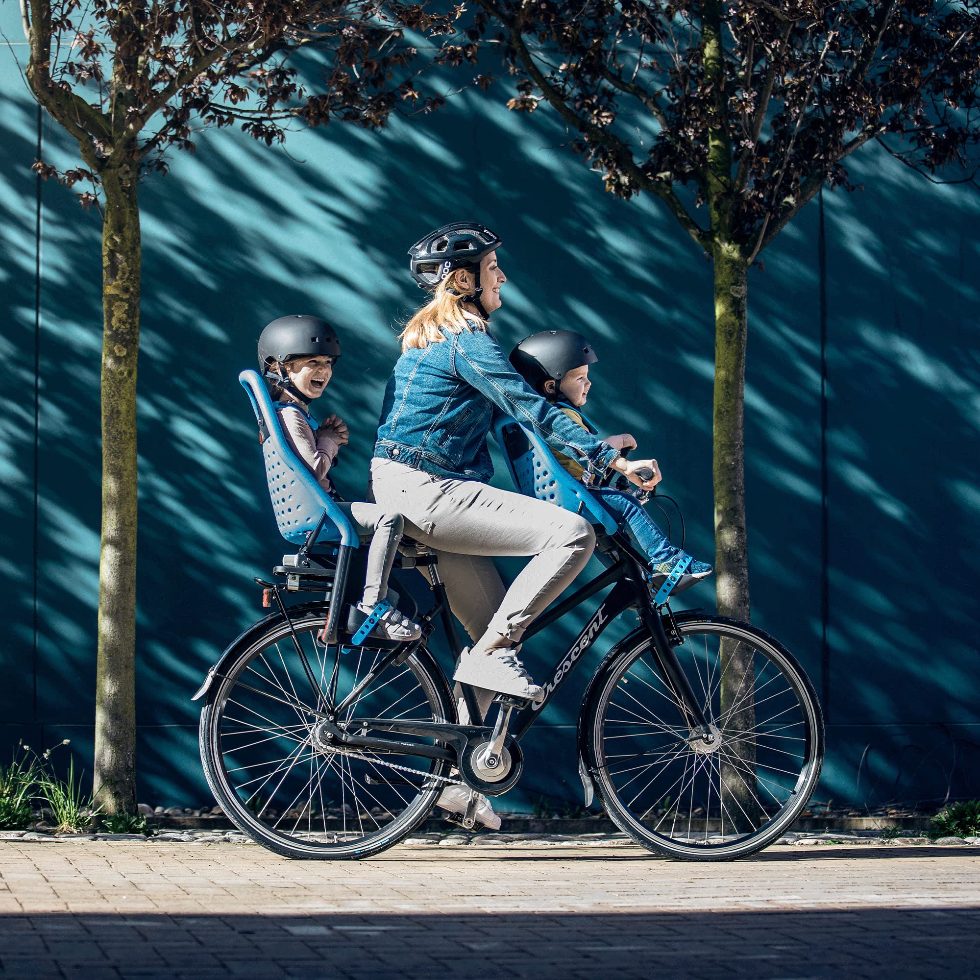 Thule Yepp Maxi Child Bike Seat - Safe & Comfortable Rear Mounted Bicycle Carrier for Toddlers 1-6 Years Old - Perfect for Family Cycling, Commuting & Outdoor Adventures