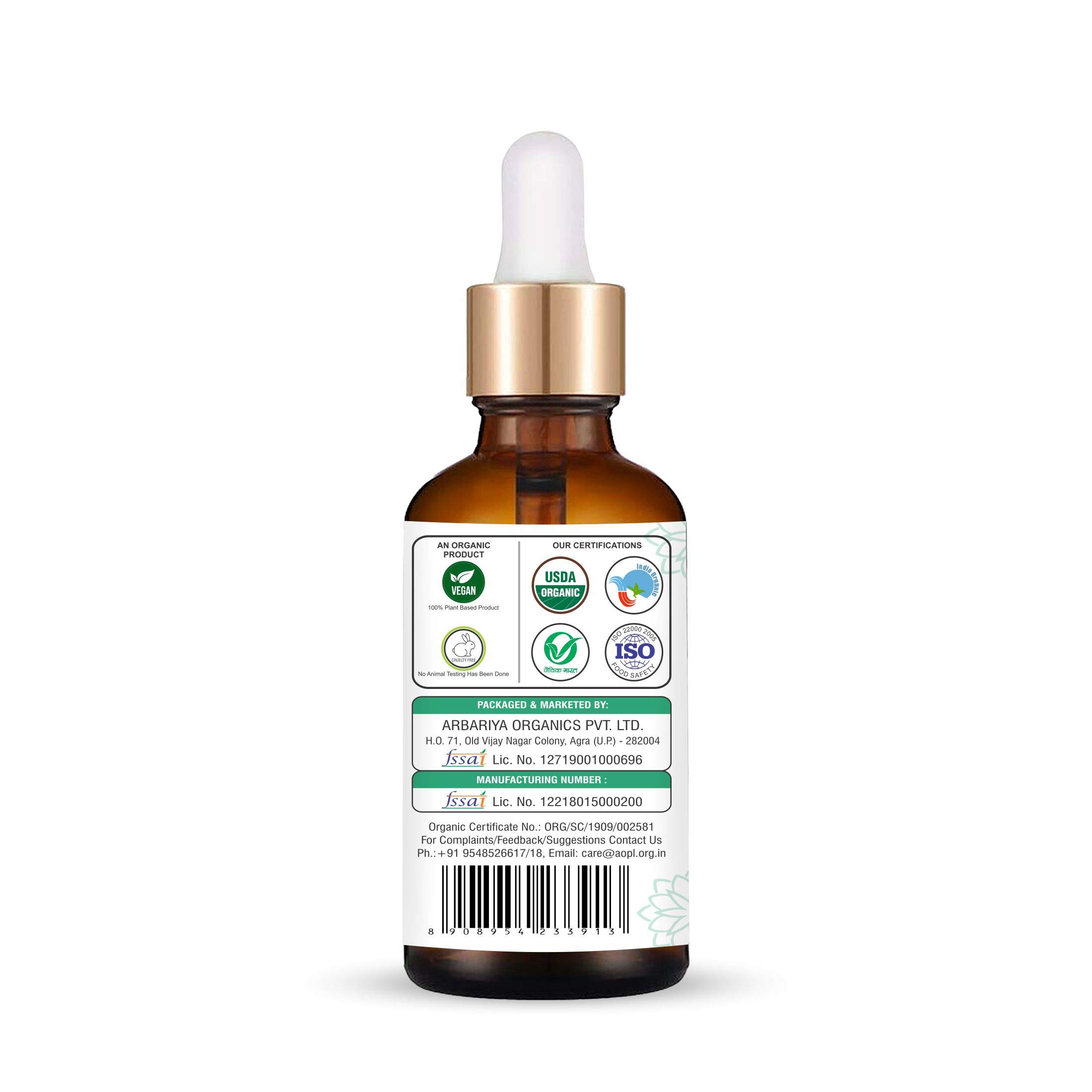 Niyama® Organic Cold-Pressed Jojoba Oil - 100% Pure, Unrefined, 30ml Glass Bottle for Hair, Skin & Face Care - Natural Moisturizer & Makeup Remover