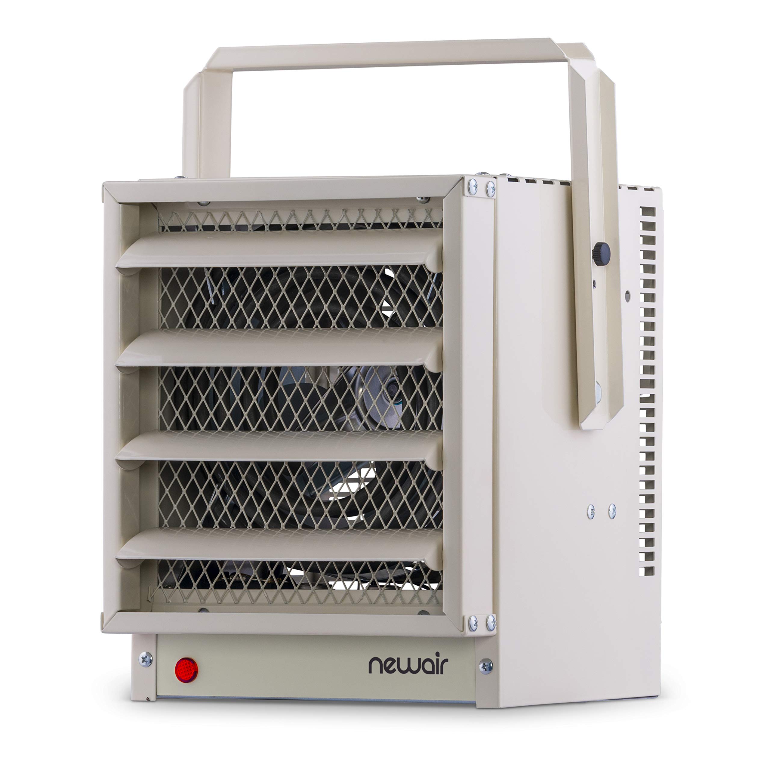 Newair 1500W Electric Garage Heater with Adjustable Ceiling/Wall Mount & Tilt Head - Covers Up to 500 Sq.Ft - Perfect for Garages, Workshops, Warehouses & Job Sites - Fast Heating Solution for Cold Weather & Workspaces