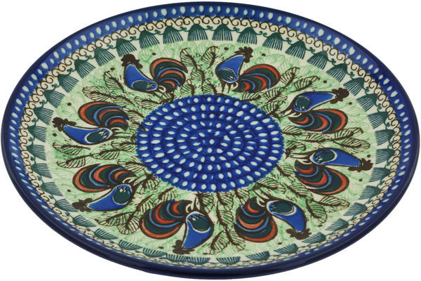 10-Piece Rooster Row Dinner Plate Set - Farmhouse Style Ceramic Plates for Everyday Use, Dining, and Entertaining