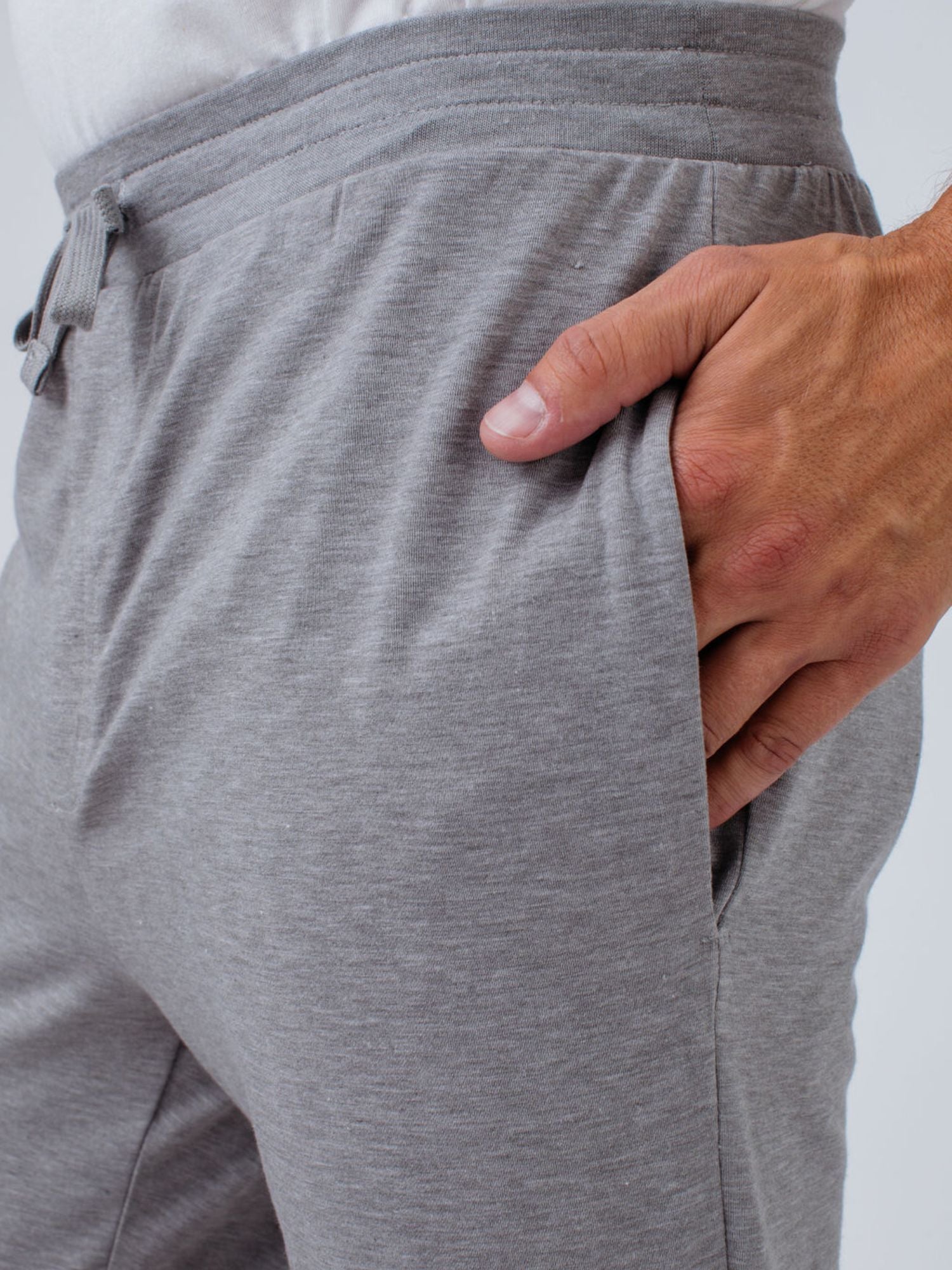 Heather Grey Casual Jogger Pants for Men & Women - Comfortable Lounge & Workout Pants for Relaxing at Home, Running, Yoga