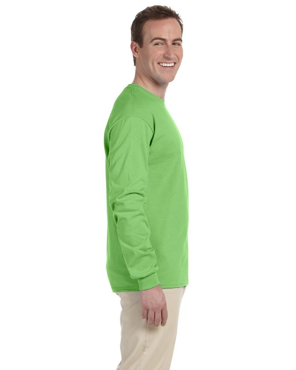 Fruit of the Loom Men's & Women's Ribbed Cuff Jersey T-Shirt - Soft Cotton Crewneck Tee for Casual Wear, Workout & Everyday Comfort