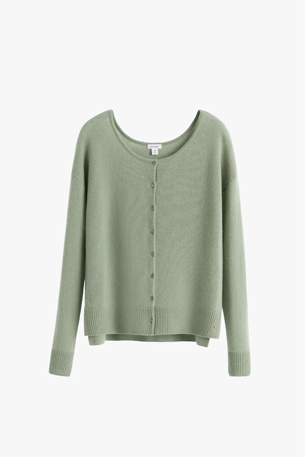 Premium Single Origin Cashmere Cardigan for Women - Soft & Luxurious Winter Sweater - Perfect for Office, Travel & Cozy Evenings