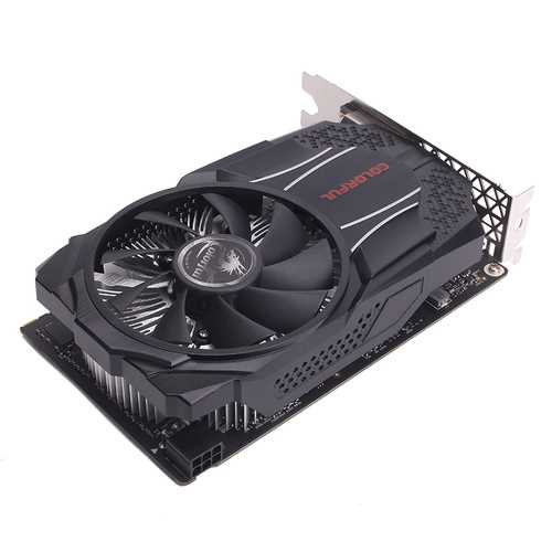 COLORFUL GTX1060 Mini OC 6GB GDDR5 192-Bit Gaming Graphics Card | 1531-1746MHz Boost Clock | PCIe 3.0 | 8Gbps Memory Speed | Perfect for 1080p Gaming & VR
