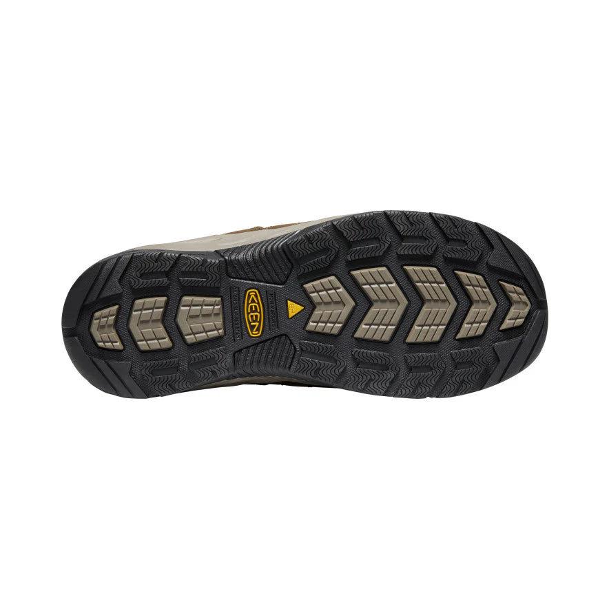 Men's CSA Safety Flint II Work Boots - Steel Toe, Slip Resistant, Electrical Hazard Protection - Perfect for Construction, Warehouse & Industrial Work