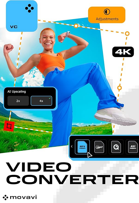 Movavi Video Converter for Windows - Fast & Easy Video Conversion Software (Download) | Convert, Edit & Share Videos for Social Media, YouTube & More