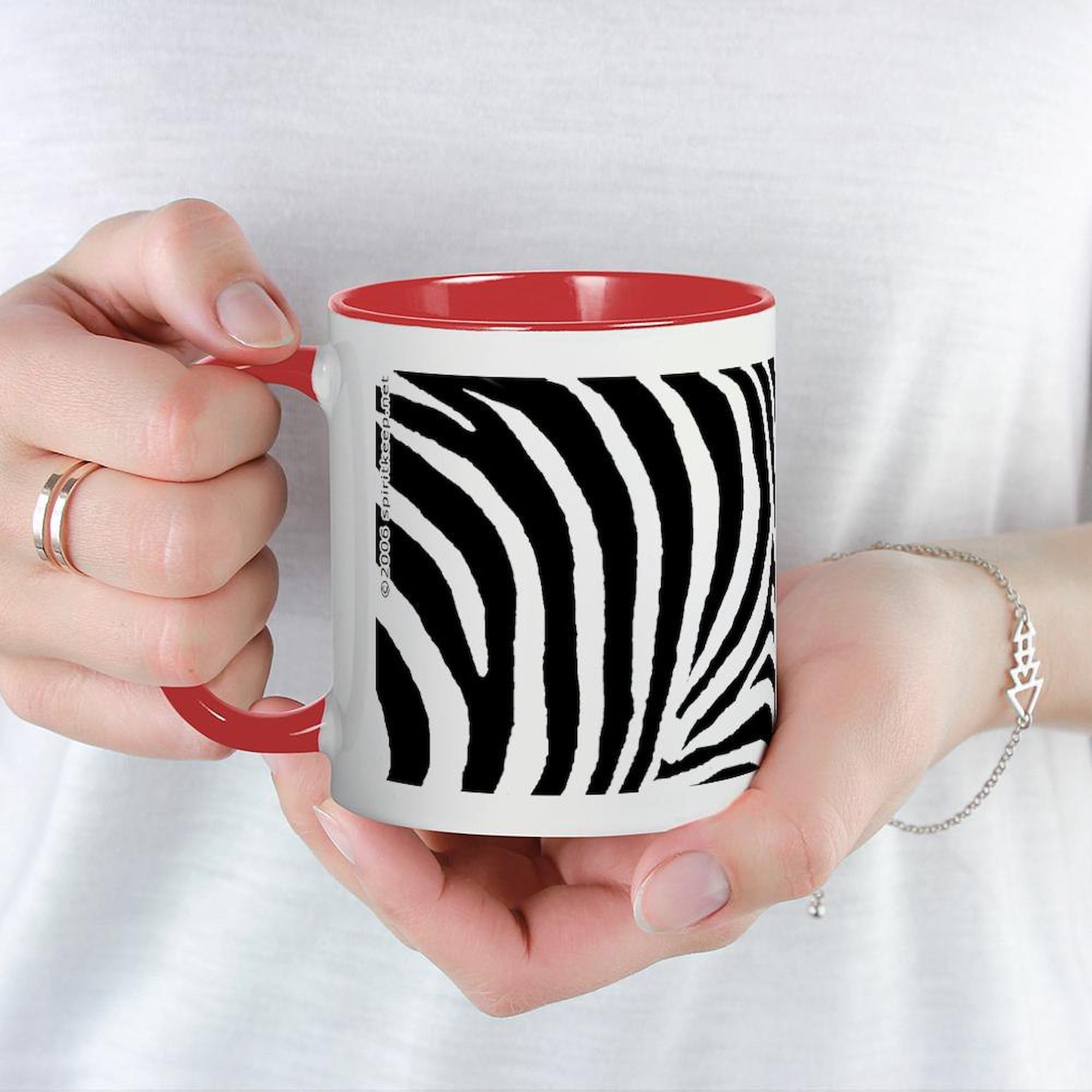 Zebra Stripe Ceramic Coffee Mug 11 oz (325 ml) - Perfect for Home, Office & Gifts | CafePress
