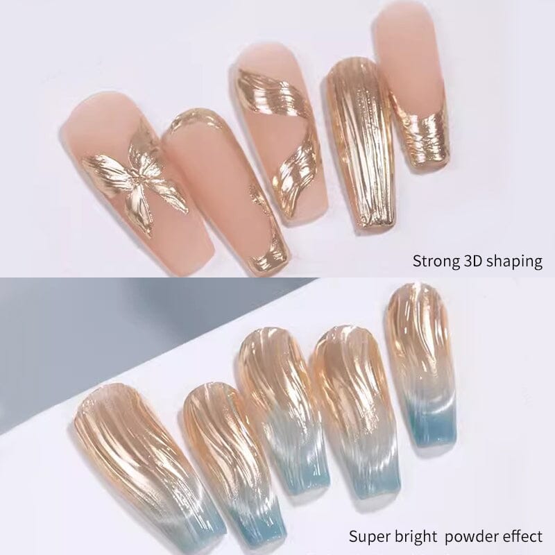 5 in 1 Clear Nail Glue Gel - 5ml Bottle for Acrylic Nails, Press On Nails, Nail Tips & Nail Art - Strong & Long Lasting Adhesive for Professional & DIY Manicures