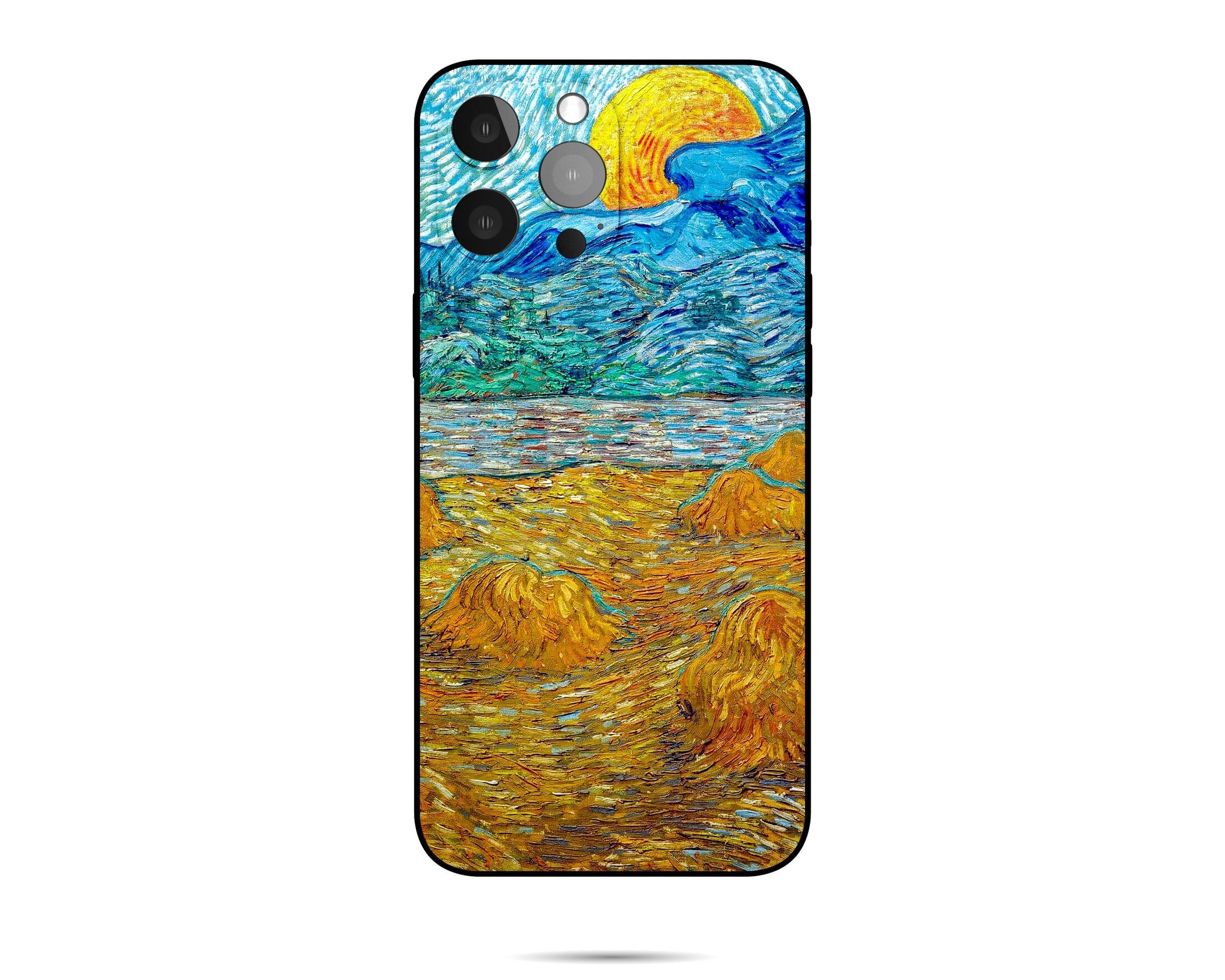 Vincent Van Gogh Starry Night iPhone 14 Plus Case | Premium Silicone Cover for iPhone 12, XS Max, 8 Plus | Artistic Protective Phone Case | Perfect Gift for Women & Art Lovers | Home, Office & Travel Use
