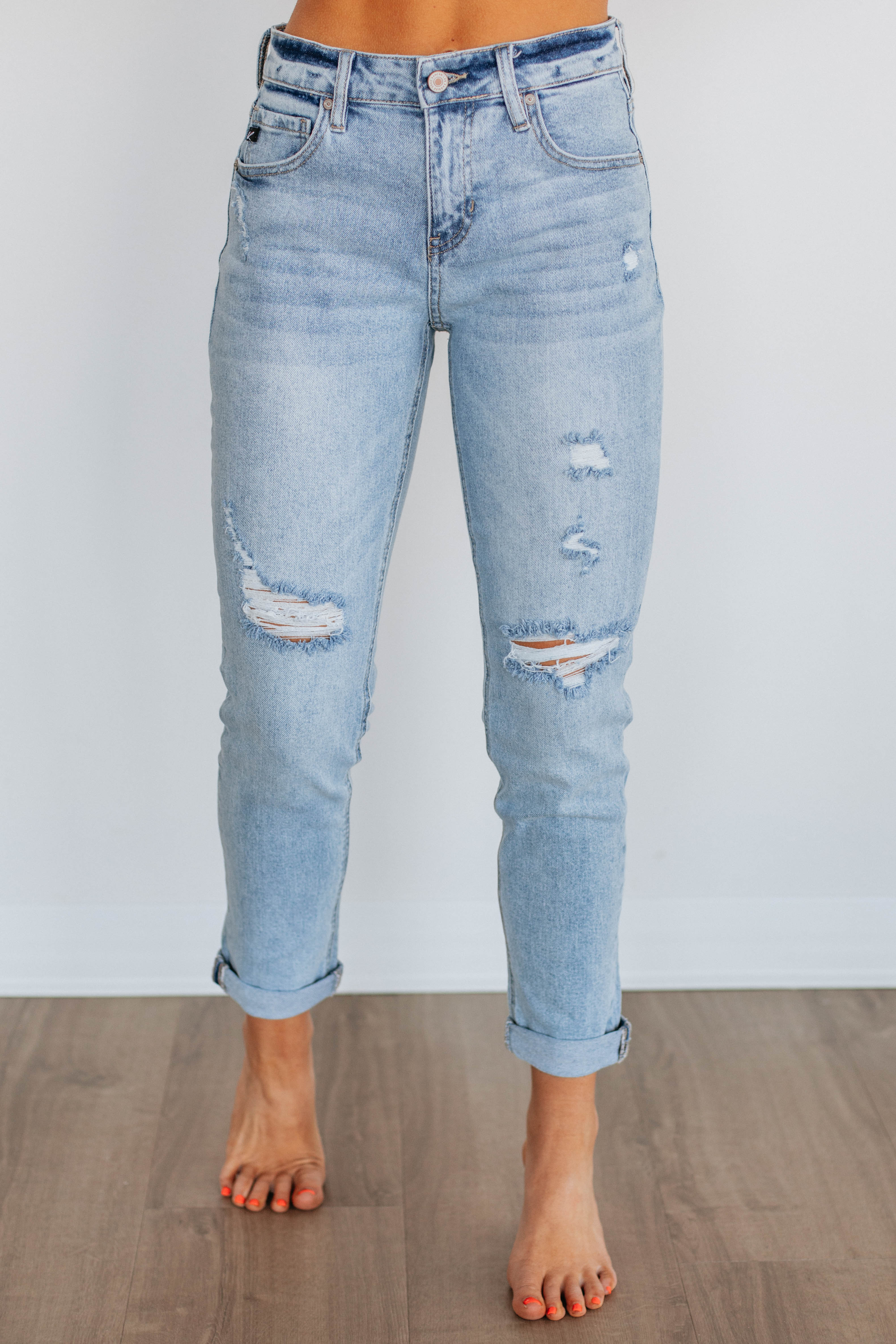 Acacia KanCan High Waist Flare Jeans for Women - Vintage 70s Denim Pants with Stretch, Comfortable & Stylish - Perfect for Casual Outfits, Parties, and Retro Fashion Looks