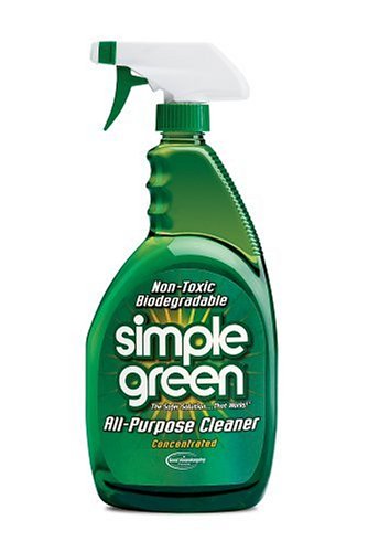 Simple Green All-Purpose Cleaner - Original Sassafras Scent, 24oz Trigger Spray (Pack of 12) | Multi-Surface Cleaner for Kitchen, Bathroom, Floors & Outdoor Use | Eco-Friendly Degreaser & Stain Remover
