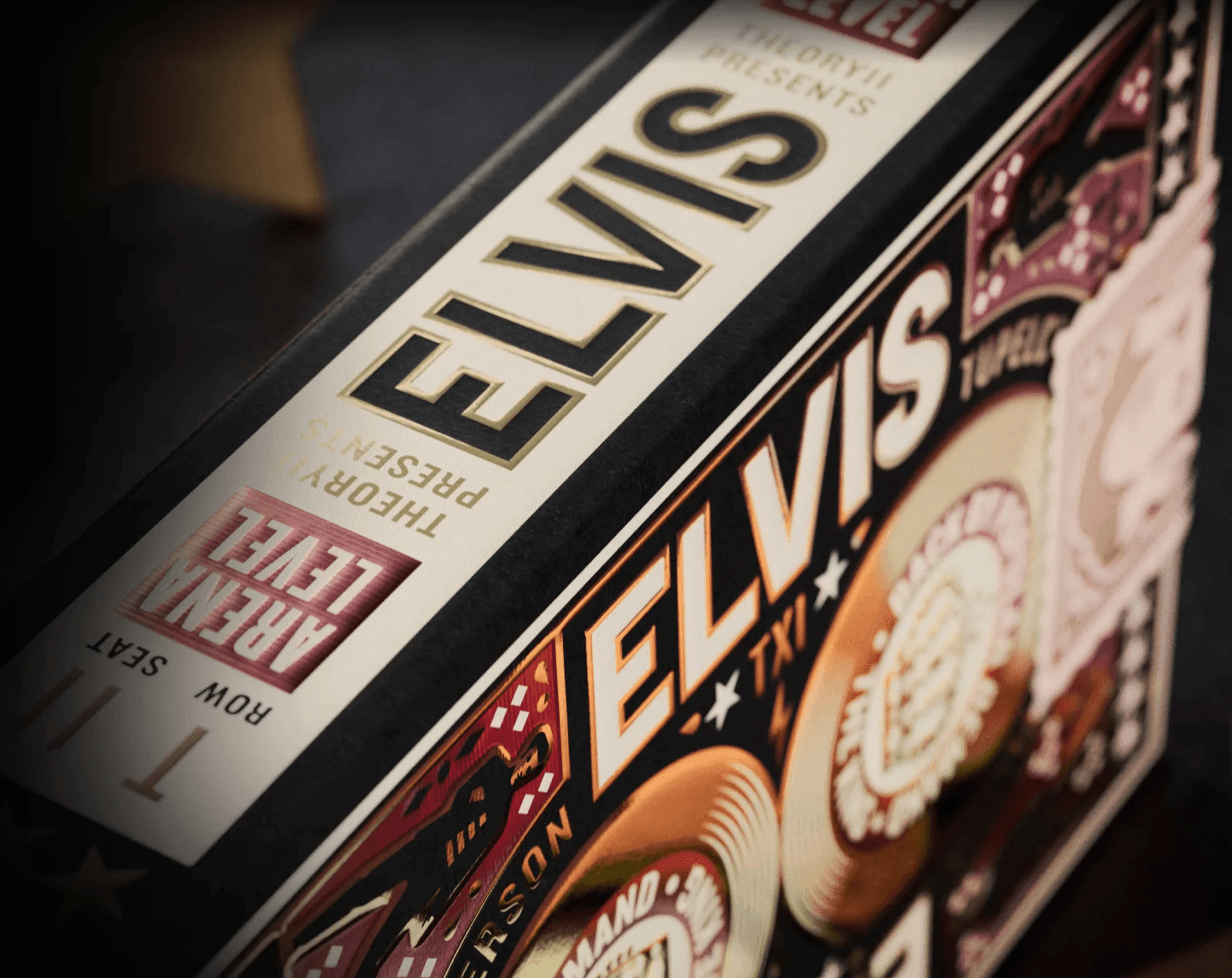 Elvis Presley Playing Cards - 52 Deck Vintage Collectible Poker Cards with Custom Designs - Perfect for Poker Games, Magic Tricks, and Elvis Fans Gift Ideas