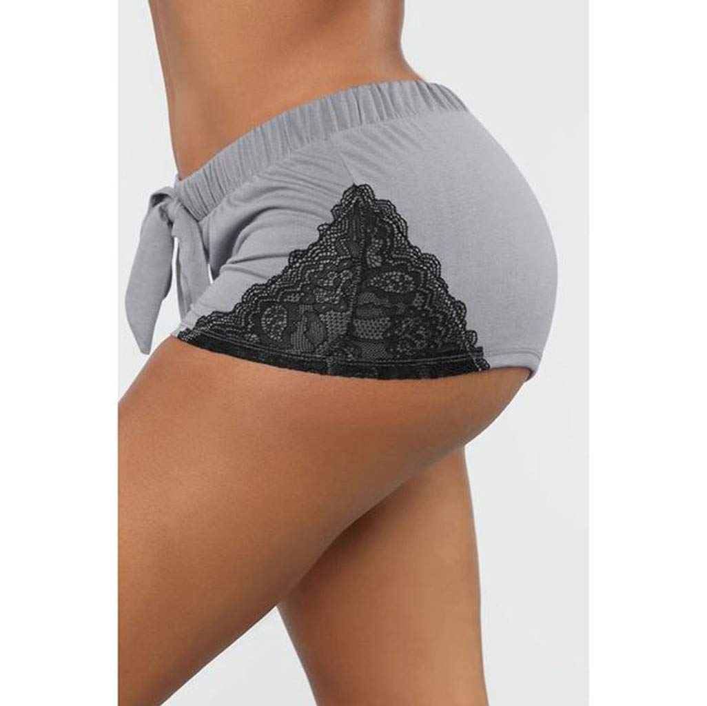 Sexy Lace Crochet Booty Shorts for Women - Low Waist Drawstring Running Gym Shorts, Casual Slim Fit Hot Pants for Workout, Yoga, Beach & Summer Fashion