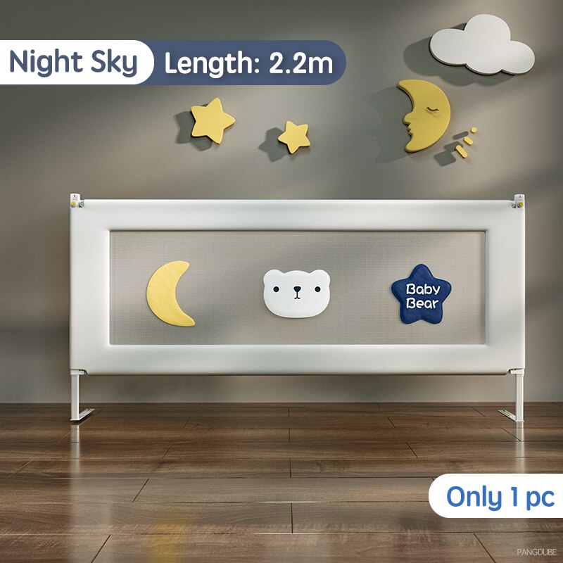 Adjustable Baby Safety Bed Rail - Child Bed Barrier for Toddlers & Infants | Secure Sleeping & Fall Prevention for Cribs & Twin Beds