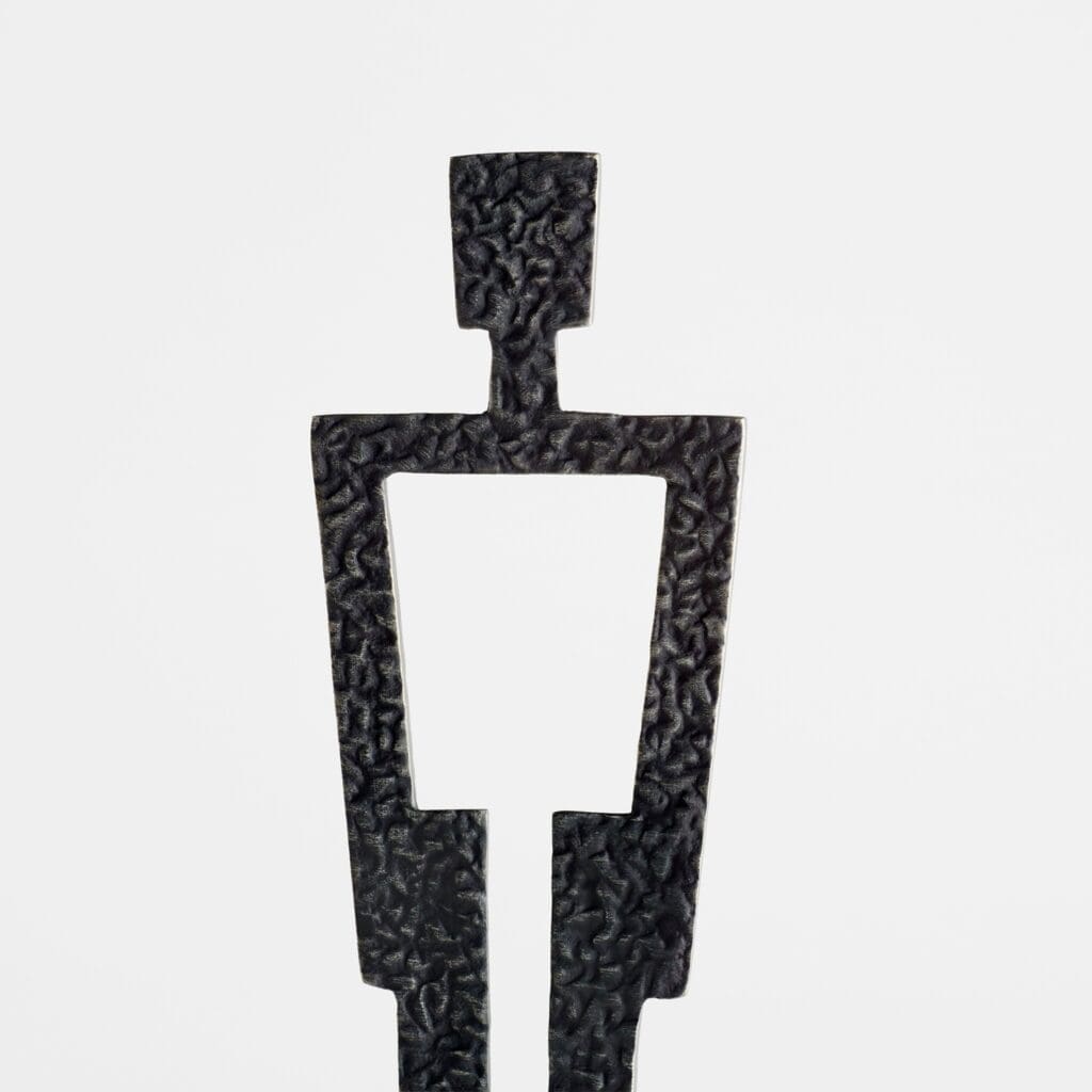Cyan Design 11502 Benedict Sculpture by J Kent Martin - Black and White Figurine for Home Decor, Office Display & Gift Giving