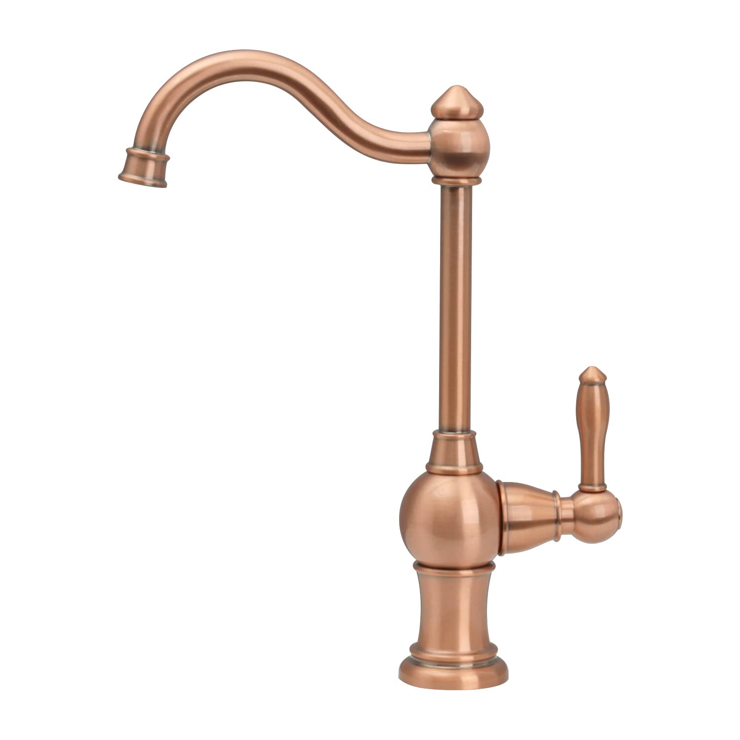 **Akicon Copper Kitchen Water Filter Faucet - 100% Lead-Free Brass Body, Fits Most Reverse Osmosis & Water Filtration Systems (Non-Air Gap, Cold Water Only) - Perfect for Clean Drinking Water in Homes & Offices**